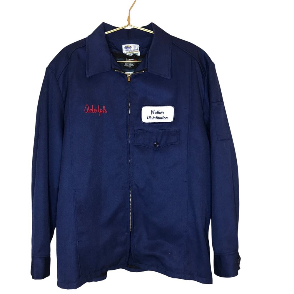 Vintage Work Jacket M Thinsulate Embroidered Patch Riverside Masterliner